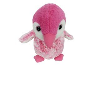 Ripleys Aquarium Believe it or Not Penguin Pink Soft‎ Stuffed Animal Plush 8"